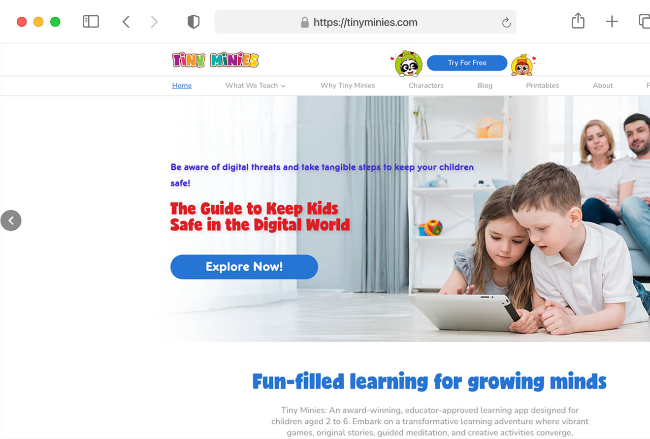 SEO-optimized modern website